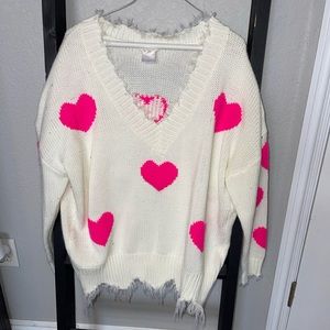 Main Strip Sweater Size Large